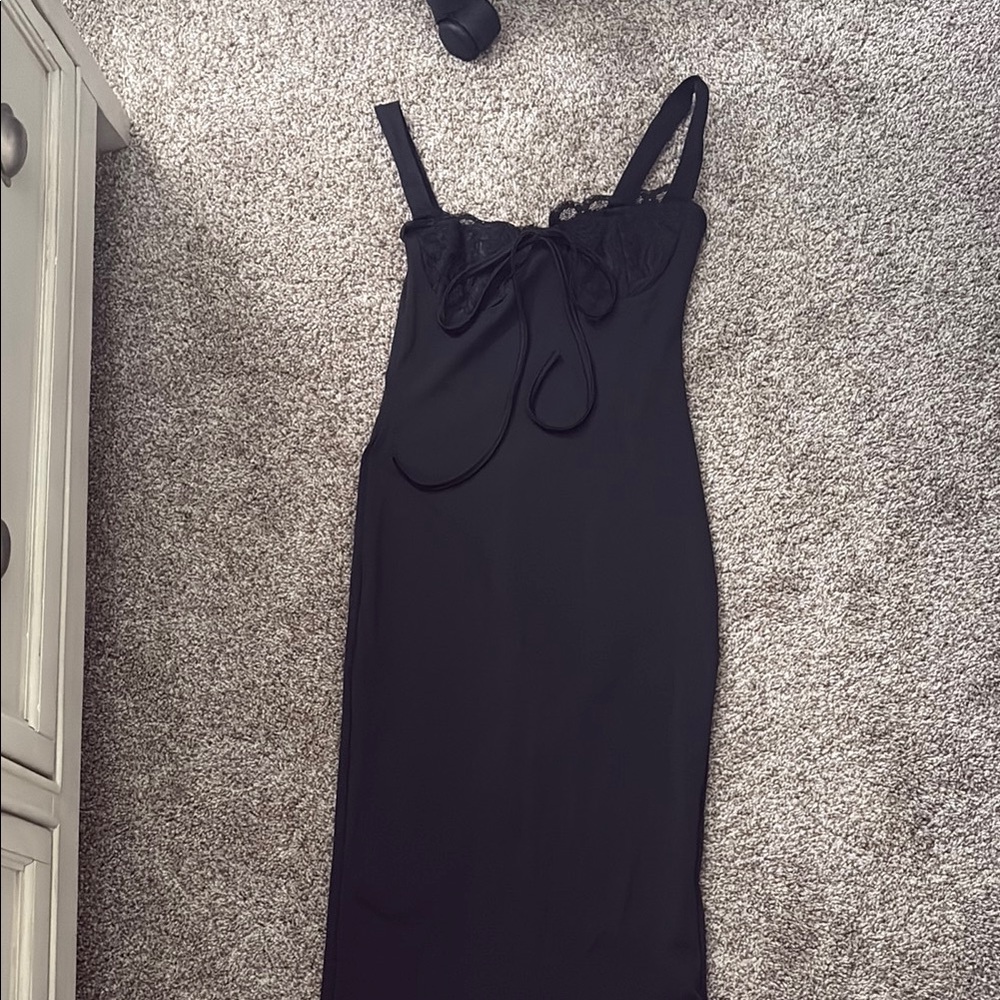 Elegant Black Women's Dress